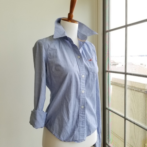Hollister Classic Dress Shirt - Picture 1 of 5